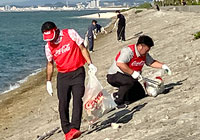 浦添西海岸クリーンアップ